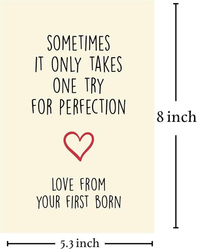 Cheerin Mother’s Day Card – Sweet and Funny Greeting Card with Envelope – Mother Card for Mom from Son or Daughter – Perfect Mother’s Day Gift in Kuwait