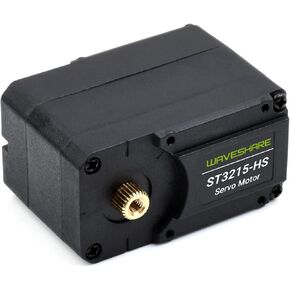 Waveshare 20kg.cm Bus Servo Motor ، 106prm سرعة عالية ، عزم دوران كبير ، مع 360 درجة تشفير مغناطيسي عالي الدقة ، ردود الفعل ثنائية الاتجاه ، مؤازرة/محرك مفتاح التبديل