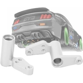 TBEST RC SEVERAL SAVE ، 2PCS ألومنيوم سبيكة طراز ترقية أجزاء مناسبة ل RS4 Sport 3 RC CAR (SILVER) إكسسوارات طرازات السيارات النموذجية