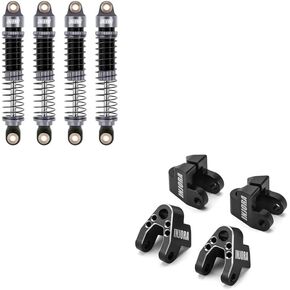 Linfa 59mm Long Longerberber Extorber Pamper صدمات وصدمات الصدمة لمدة 1/18 RC Crawler TRX4M Defend