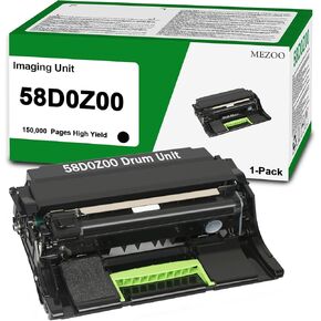 58D0Z00 Imaging Unit Compatible with 58D0Z00 Black Drum Unit for B2865dw MS725dvn MS821dn MS821n MS822de MS823dn MS825dn MS826de MX721ade MX722ade MX822ade MX826ade MX826adxe Printer(1 Pack)