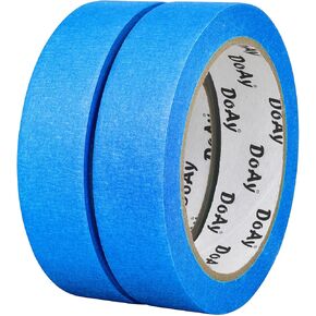 2 Pack Pack Painters Tape - شريط لاخنيع بعرض 1 بوصة - متعدد السطح ، التصاق الذكي ، داخلي وخارجي - إجمالي 180 قدمًا - شريط الطلاء لـ DIY ، وضع العلامات ، الفن ، السيارة ، الغرض العام (#3910)