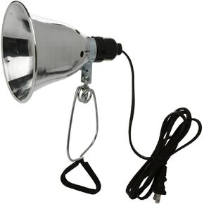 Woods 0160 18/2 SPT-2 Clamp Lamp with 5.5 Inch Reflector, 60 Watt, 6 Foot Cord