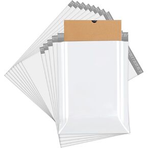 Metronic Large Poly Mailers 17.7x22" Bulk Large Shipping Bags for Clothes,Strong Self Adhesive Shipping Envelopes for Small Business,Waterproof Mailing Envelopes for Packaging (Black, 17.7x22 25pcs)