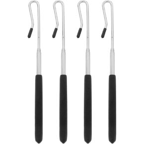GLEAVI 4 pcs Puppet Arm Rods: 21.4 Inch Metal Puppet Hand Stick Accessories Stick Rods Adjustable for Arm or Full Body