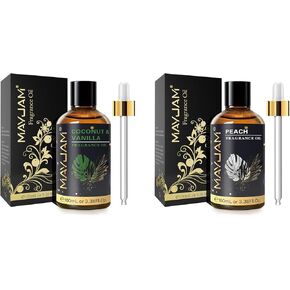 100 مل من زيوت عطر الفانيليا جوز الهند
