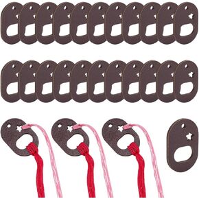 PH PandaHall 30PCS Wood Floss Organizer Winding Board Wood Embroidery Floss Organizer Embroidery Thread Bobbins Cross Stitch Thread Organizer for DIY Sewing Supplies Thread Organization Rectangle