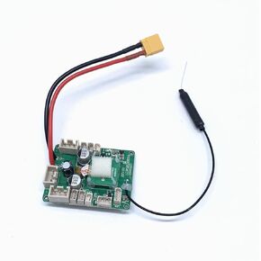 KingVal Replacement Receiver Board RC Parts Compatible with WLtoys XK X450 RC Airplane Aircraft Fixed Wing RC Glider