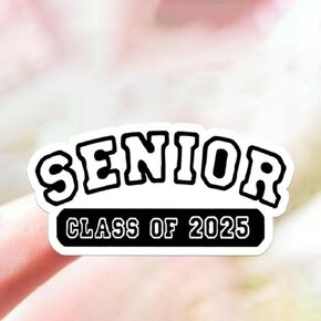 SENIOR CLASS OF 2025 Graduation Stickers - 2x1 Inch, 120 Pcs, Graduation stickers, Class of 2025, Congratulations Graduates,Adhesive Stickers for Graduation Party Decorations