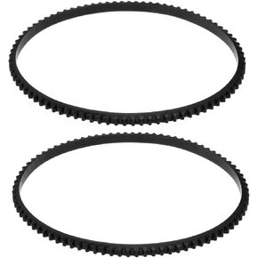 2pcs Sewing Machine Gear Belt 196388 Sewing Machine Motor Belt Compatible with Singer 223 237 240 Sewing Machine Black Gear Drive Belt