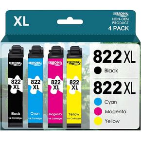 822XL استبدال إعادة تصنيع لخراطيش حبر Epson 822XL 822 822 XL مع القوى العاملة Pro WF-3820 WF-3823 WF-4820 WF-4830 WF4833 PRINTER