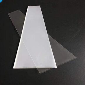 100 PCS بلاستيك بلاستيك زهرة كيس أكياس الشفافة السيلوفان أكياس الوردة روز تغليف أكياس السيلوفان لعيد عيد الحب ، لوازم التغليف الهدايا