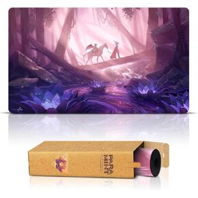 Lotus Quest Swamp (خياطة) - MTG Playmat - متوافق مع Magic the Gathering Playmat - Play MTG و Yugioh و TCG - تصاميم وملحقات MAT الأصلية Play Mat Art