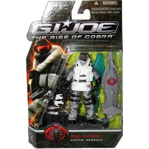 G.I. Joe The Rise of Cobra, Movie Action Figure, Ice-Viper Arctic Assault, 3.75 Inches