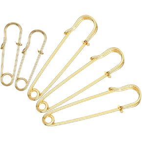 دبابيس سلامة الذهب 30pcs 1.96 بوصة دبابيس الخياطة المعدنية الكبيرة للملابس والحرف واللوحة والبطانيات والشالات وبروش كيلومت