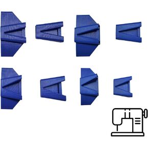 CMWNB 4PCS صانع أنبوب النسيج لفة لفائف النسيج صانع الشريط مناسب للنسيج DIY