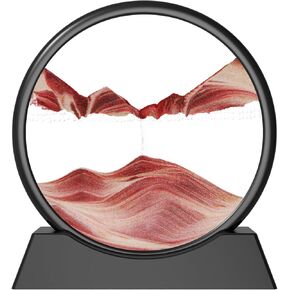 Fitifun Moving Sand Art ، Sand Art Liquid Motion Moving Sand Art Picture Sandscapes in Motion 3D Sand Painting for Home Decor