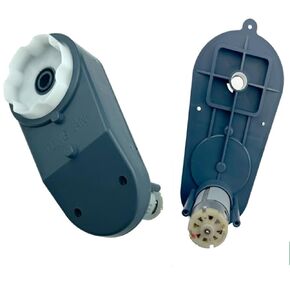 2pcs 12 Volt RS390 20000 دورة في الدقيقة مع محرك DC ، لصندوق التروس الكهربائي ذو العجلة الكهربائية عالية السرعة 12 فولت محرك يركب الأطفال على الألعاب