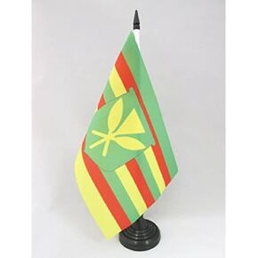 Hawaii Kanaka Maoli Table Flag 5 '' x 8 ''