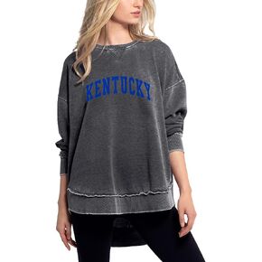 chicka-d Women's Pullover Burnout Sweatshirt