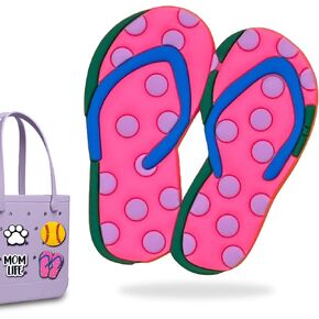 سحر حقيبة الشاطئ ، سحر إكسسوارات Bogg Bag ، إدراج ديكورات PVC مطاطية متوافقة مع BOGG Original All Model