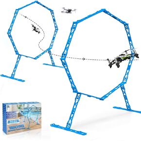 Dolanus 2-Pack Orvancy Hoops للطائرات بدون طيار سباق FPV-متينة وسهلة للبناء-عقبة مثالية للطائرات بدون طيار للأطفال من 6 إلى 12 والكبار ، RC FPV Racing & Model Aircraft Games