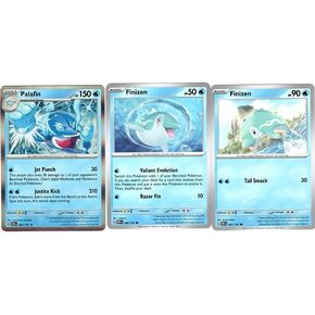 Palafin 062/197 Holo - Obsidian Flames - Pokemon Evolution 3 Card Lot
