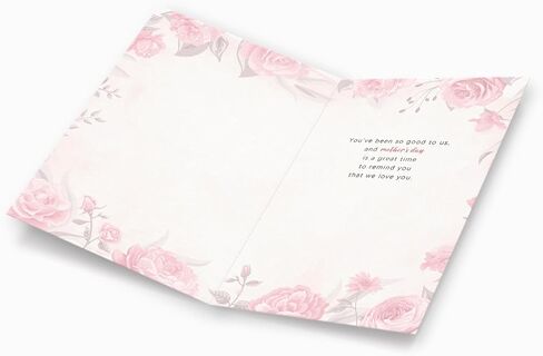 هدايا يوم الأم من ابنة ， بطاقة عيد الأم السعيدة ، 8 × 5.3 بوصة ، سريعة الجفاف ، صديقة للبيئة in Kuwait