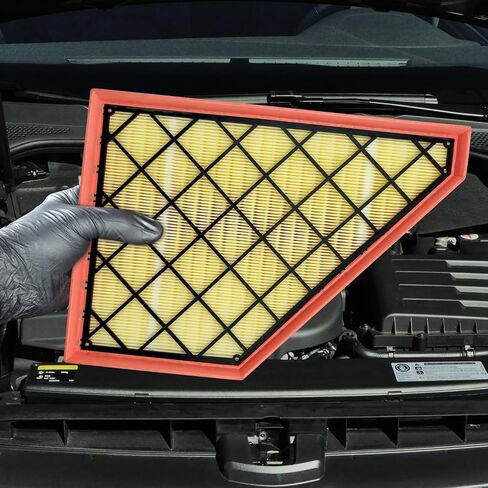 for Engine Air Filter NA0V02 Fits for 2013-2018 Avalon Hybrid, 2012-2017 Camry Hybrid, 2013-2018 RAV4, 13-18 ES300H, 10-12 HS250H, 07-17 LS460, 08-16 LS600H, 17801-0V020, 17801-38010, CA10677 in Kuwait