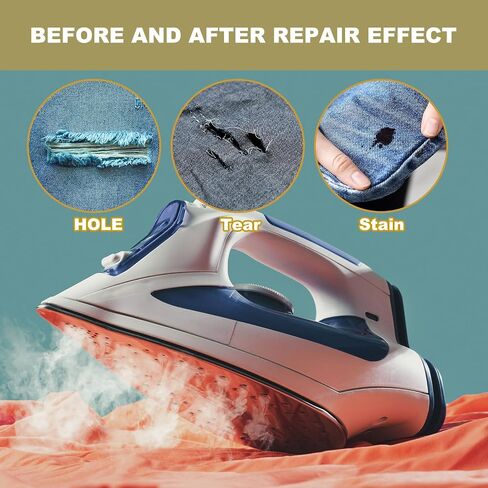 بقع Patikil Iron-On 4.3 "By 5.5" ، 6 حزمة كوع بيضاوي كوع إصلاح الركبة تصحيحات من جلد الغزال القمصان لقميص جينز سترة إصلاح مجموعة تزيين ، الجمال in Kuwait