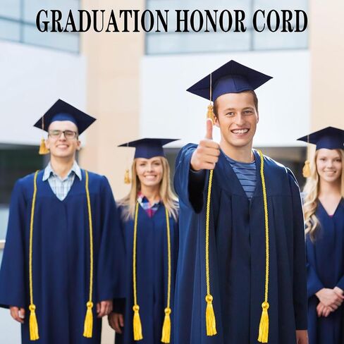 Graduation Honor Cords, Tassel Cords for Students Graduating, Graduation Tassel Cord (Gold) in Kuwait