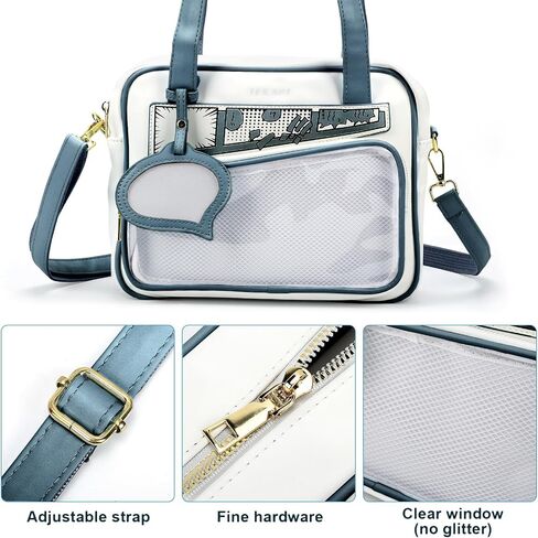 Cute Ita Bag Crossbody Small Purse Pin Display Messenger Bag with Insert in Saudi Arabia