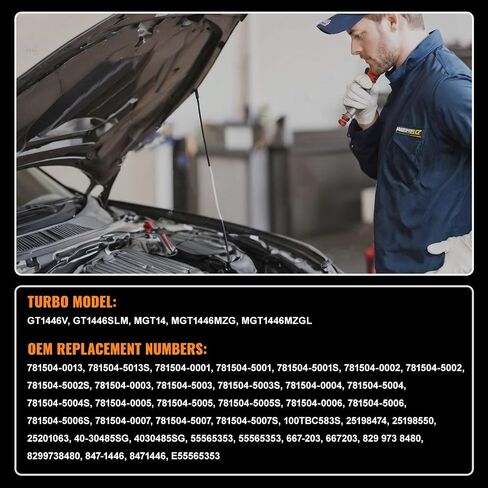 TOPAZ Turbo Turbocharger with Complete Installation Kits Compatible with Chevy Chevrolet Cruze 2011-2019 Sonic 2012-2020 Trax 2013-2021 Buick Encore 2013-2021 1.4L 667-203 55565353 in Saudi Arabia