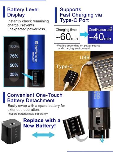 Delta Airbrush Kit - Rechargeable Compressor, USB-C, Dual Action, 5 Cleaning Brushes, 0.3mm Nozzle, Compact for Models, Art & Crafts (Black) in Saudi Arabia