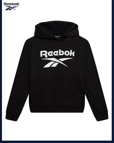 Reebok Girls' Jogger Set - 3 Piece T-Shirt, Fleece Hoodie, and Sweatpants (Size: 7-12) in Kuwait
