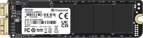 Transcend TS960GJDM850 960GB JetDrive 850 NVMe PCIe Gen3x4 SSD Solid State Drive in Kuwait