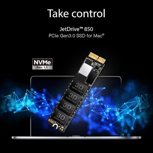 Transcend TS960GJDM850 960GB JetDrive 850 NVMe PCIe Gen3x4 SSD Solid State Drive in Kuwait