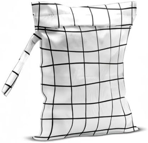 Wet Bag Wet Dry Bag for Swimsuit Travel Beach Pool Stroller Diapers Dirty Yoga Gym Clothes Waterproof Reusable in Saudi Arabia