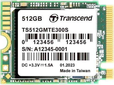 Transcend 256GB M.2 2230 PCIe Gen3x4 NVMe in Kuwait