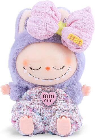 17 cm Labubu Doll Clothes Labubu Clothes for Doll Clothes Sets for Labubu Cute Labubu Clothing Boy Chic Style Set Original Labubu Accessories Blue Bottle Set in Saudi Arabia