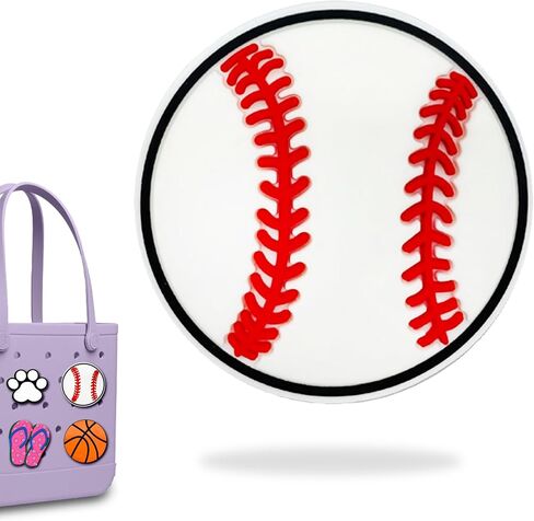 Charms for Beach Bag, Bogg Bag Accessories Charms, Insert Decorations PVC Rubber Compatible with Bogg Original All Models, Decorative Accessories for Handbag Beach Totes in Saudi Arabia