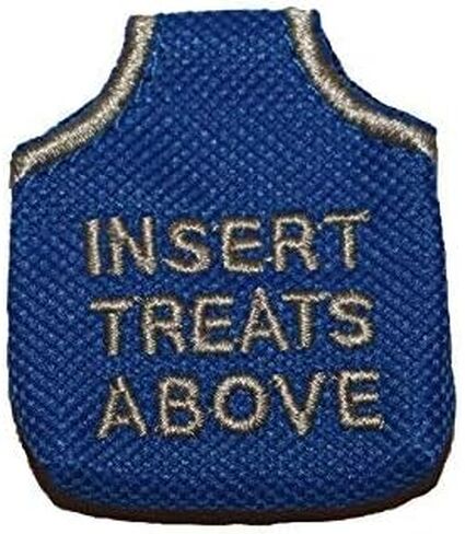 Woofhoof Dog Tag Silencer, Black Pawprint - Quiet Noisy Pet Tags - Fits Up to Four Pet IDs - Dog Tag Cover Protects Metal Pets IDs, Made of Durable Nylon, Universal Fit, Machine Washable in Kuwait
