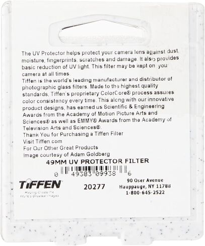 Tiffen 82UVP 82mm UV Protection Filter in Saudi Arabia