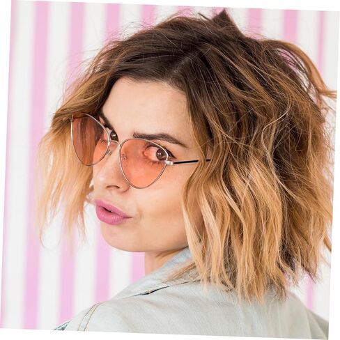 Mobestech 1 Pair Universal Glasses Replacement Temples Fashion Eyeglasses Metal Arms Legs (Black) in Kuwait