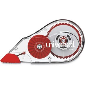 شريط تصحيح 75606 Universal مع موزع ثنائي الاتجاه ، غير قابل للإنقاذ ، 1/5 بوصة × 315 بوصة ، 6/حزمة