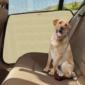 Doglemi 2 Pack Dog Car Door Protector ، Universal Boor Door Cover Guard - 600d Oxford Date ، anti -scratching ، bracking - Black