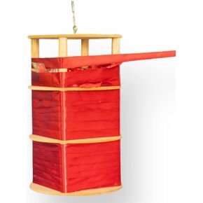 Spinata - Pinata الغزل مع خيار سحب السلسلة و pinata bolo ، pinata القابلة لإعادة الاستخدام للحفلات بين الجنسين والترفيه الداخلي/الخارجي ، مثالي للأطفال والبالغين spin01