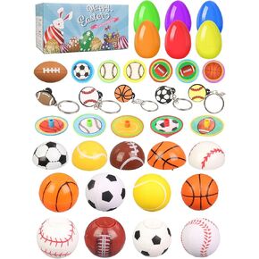 الحزب لصالح الحزم مسبقا سلة عيد الفصح للمراهقين طفل المراهقين الفتيان الفتيات بيض الحشو 20eggs/box (فتيات الحلي)