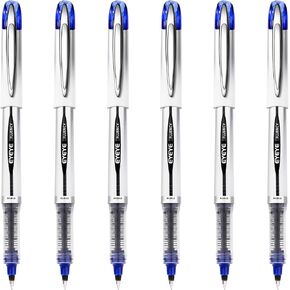eyeye liquid ink inkball pen 0.7mm ، 6 ألوان متنوعة متوسطة النقطة قلم جاف سريع ، أقلام الحبر السائل أقلام الكتابة على نحو سلس للتنقل ، أخذ الملاحظات ، المكتب ، اللوازم المدرسية