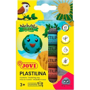 Jovi - Plastilina Bundle, 30 Non-Drying Modeling Clay Bars, 0.53 oz Each Bar, Non-Toxic and Gluten-Free, Perfect for Arts and Crafts Projects, Gift Pack